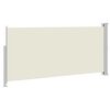 vidaXL Tenda da Sole Laterale Retrattile 140 x 300 cm Crema