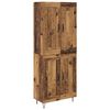 vidaXL Credenza Legno vecchio 69,5 x 34 x 180 cm Legno multistrato