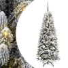 vidaXL Albero di Natale artificiale Bianco 150 cm