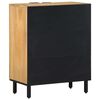 vidaXL Credenza Marrone 60x33x75 cm in Legno Massello di Mango
