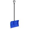 vidaXL Pala da Neve Blu 147 cm in Metallo
