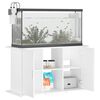 vidaXL Supporto per Acquario 101x41x58 cm in Legno Multistrato Bianco