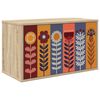 vidaXL Mobile TV da Parete ESSEN 69 x 33 x 40 cm Rovere Sonoma