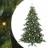 vidaXL Albero di Natale Artificiale con Rami Pieghevoli Verde 180 cm