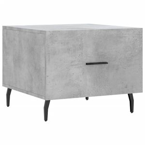 vidaXL Tavolino Salotto Grigio Cemento 50x50x40 cm Legno Multistrato