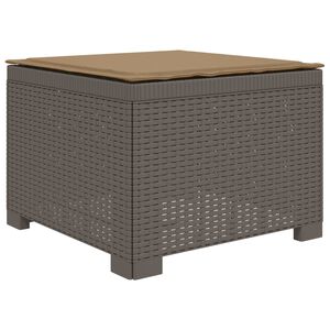 vidaXL Divano da Giardino a 1 Posto con Cuscino Aspetto Rattan PP