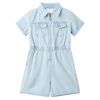 vidaXL Tutina da Bambina a Maniche Corte Blu Tenue 128