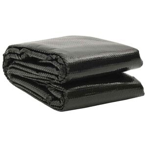 vidaXL Copertura per Piscina Nera 300x200 cm PE