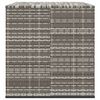 vidaXL Contenitore da Giardino in Rattan PE 194x100x103 cm Grigio