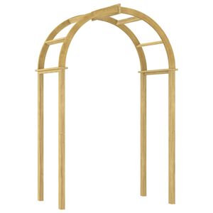 vidaXL Arco da Giardino 141x97x243 cm in Legno di Pino Impregnato