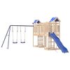 vidaXL Set da Gioco da Esterno in Legno Massello di Pino