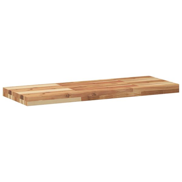 vidaXL Ripiano a Parete 100x30x4cm Legno Massello Acacia Rifinito Olio