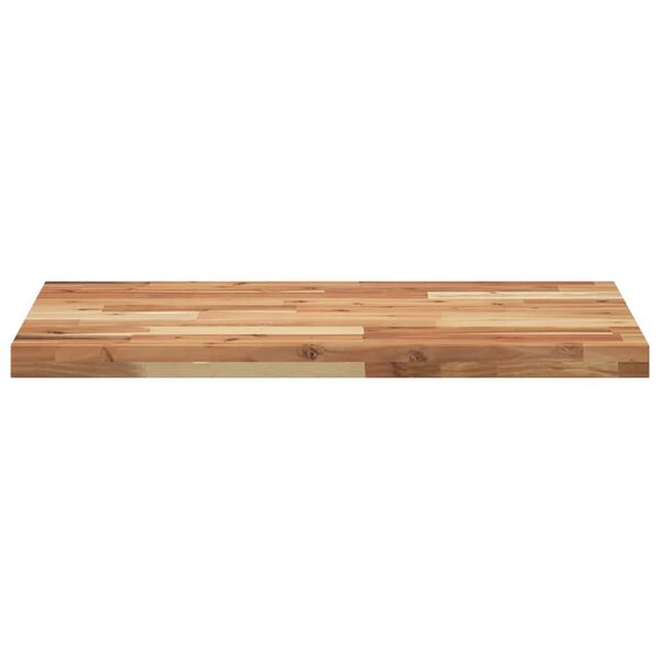 vidaXL Piano Tavolo Rettangolare 140x50x4cm Legno Massello di Acacia