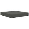 vidaXL Cuscino per divano da esterno Poliestere Antracite 60 x 60 cm