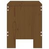 vidaXL Sgabelli Bar 2 pz Marrone Ambra 40x36x45 cm Legno Massello Pino