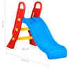 vidaXL Scivolo per Bambini Pieghevole 135 cm Multicolore