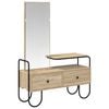 vidaXL Tavolo da Trucco Rovere Sonoma Legno ingegnerizzato