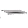 vidaXL Tenda Retrattile Grigio chiaro 250 x 200 cm Tessuto
