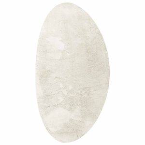 vidaXL Tappeti per area HUARTE Crema 80 x 150 cm Poliestere