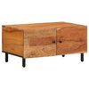 vidaXL Tavolino da Salotto 80x50x40 cm Legno Massello di Acacia
