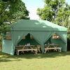 vidaXL Tenda Party Verde 292 x 580 x 315 cm Tessuto Oxford