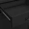 vidaXL Armadio per Ufficio Antracite 90x40x102 cm in Acciaio