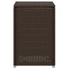 vidaXL Tavolo Copri Serbatoio Propano Marrone 40x40x60cm in Polyrattan