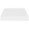 vidaXL Scaffale a Parete Bianchi 23x23,5x3,8 cm in MDF
