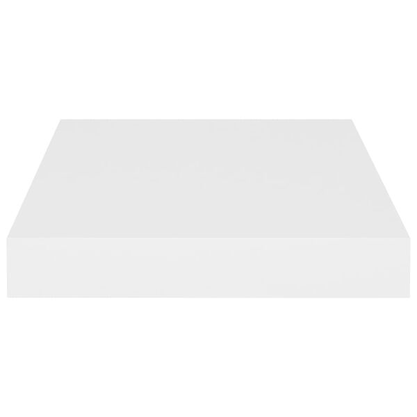 vidaXL Scaffale a Parete Bianchi 23x23,5x3,8 cm in MDF