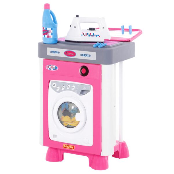 Polesie Wader Set Lavatrice Giocattolo per Bambini 8pz 45x31x46 cm PP