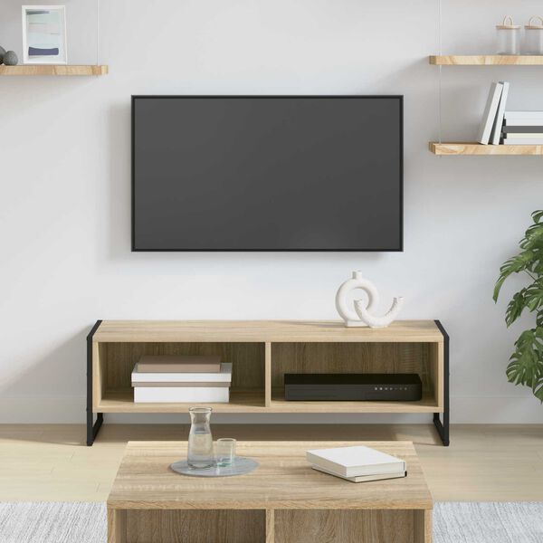 vidaXL Mobile TV Sonoma 100 x 36.5 x 30.5 cm Legno multistrato