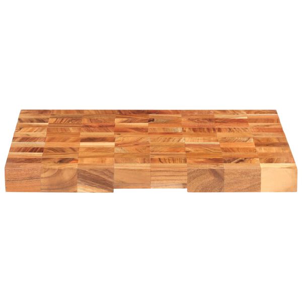 vidaXL Tagliere 60x40x3,8 cm in Legno Massello di Acacia