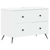 vidaXL Armadio per Lavabo da Bagno BREDA Bianco 82 x 41 x 59 cm