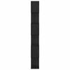 vidaXL Armadio per Libri Rovere Nero 70 x 24 x 193,5 cm