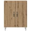 vidaXL Credenza Rovere Artigianale 69,5x34x90 cm in Legno Multistrato