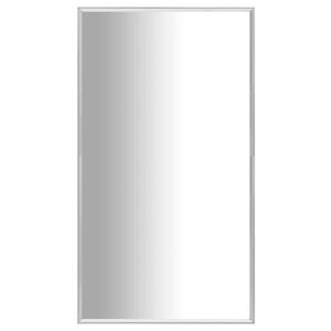 vidaXL Specchio Argento 80x60 cm
