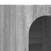 vidaXL Credenza Grigio Sonoma 59 x 35 x 100,5 cm Legno multistrato