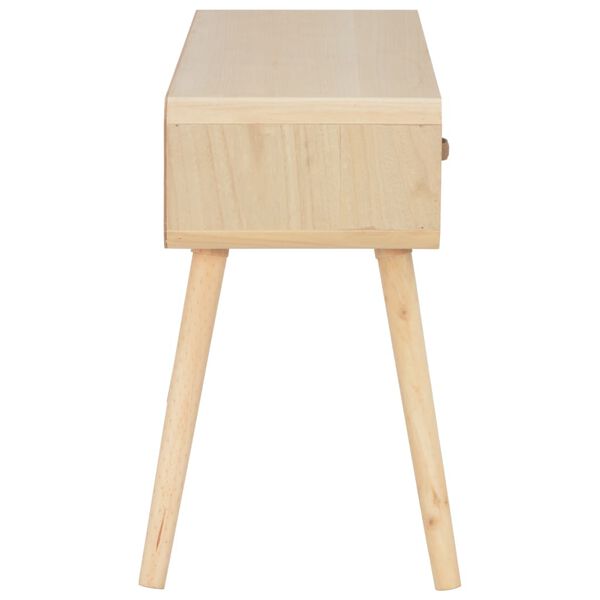 vidaXL Tavolo Consolle 100x35x68 cm in Legno Massello
