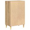 vidaXL Credenza Rovere artigianale 57 x 35 x 89.5 cm Legno multistrato