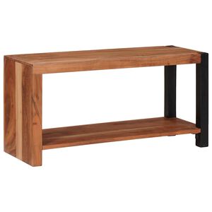 vidaXL Libreria Marrone 80 x 30 x 40 cm Legno di Acacia Massello