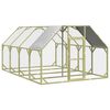 vidaXL Pollaio 268x400x190 cm Legno Massello di Pino Impregnato