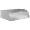 vidaXL Cascata con LED 45x34x14 cm in Acciaio Inox 304