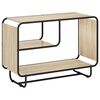 vidaXL Credenza Rovere Sonoma 93.5 x 37.5 x 64.5 cm