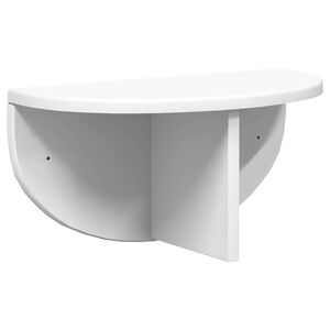 vidaXL Scaffale da parete Bianco 38 x 19 x 19 cm Legno multistrato