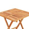 vidaXL Set da Bistrot 3 pz con Cuscini Grigi in Legno Massello di Teak