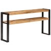 vidaXL Tavolo Consolle 150x30x75 cm in Legno di Mango Grezzo