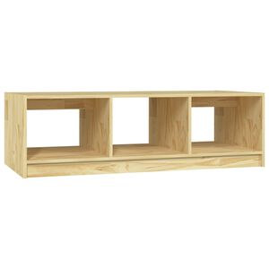 vidaXL Tavolino da Salotto 110x50x34 cm Legno Massello di Pino
