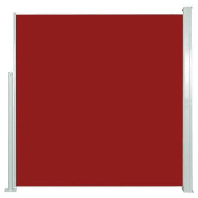vidaXL Tenda da Sole Laterale Retrattile 140 x 300 cm Rossa