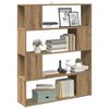 vidaXL Libreria/Divisorio in Rovere Artigianale 100x24x124,5 cm