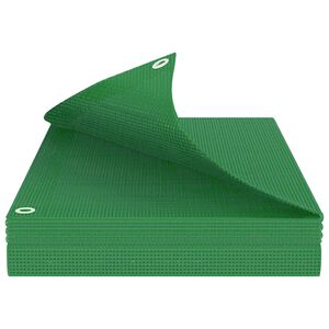 vidaXL Telo con Occhielli Verde 4 x 8 m 140 gsm PE